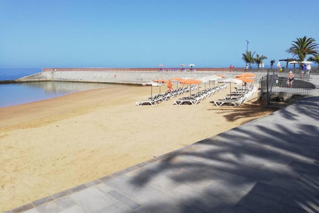 Studio Apartment La Lajilla Located At Beachfront Arguineguin Kültér fotó