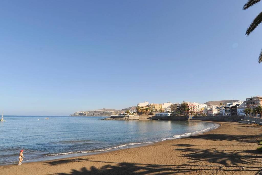 Studio Apartment La Lajilla Located At Beachfront Arguineguin Kültér fotó