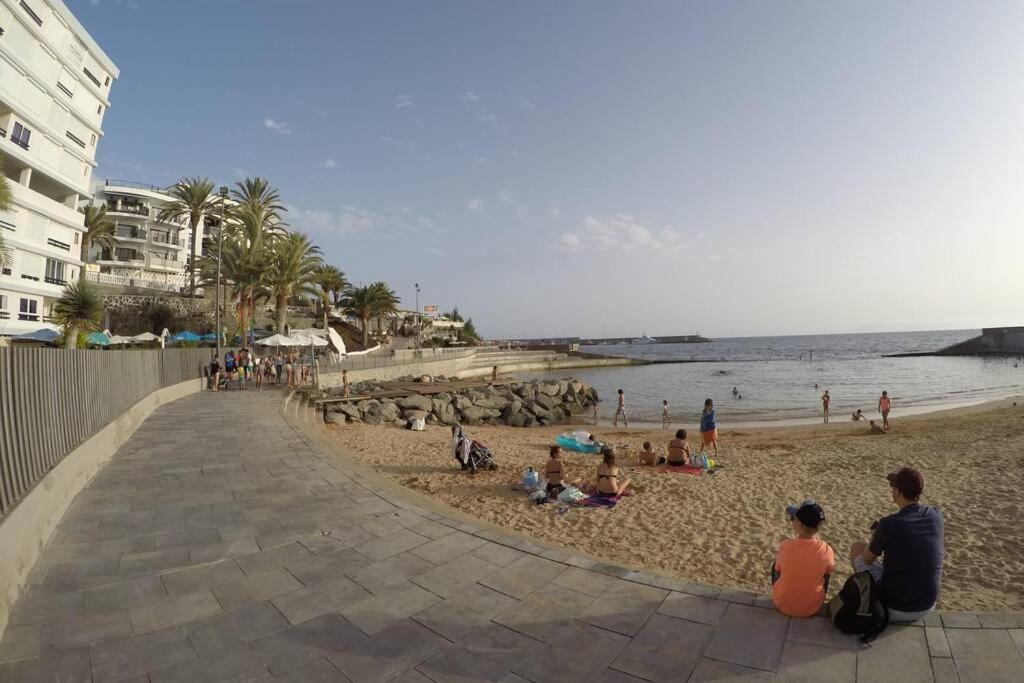Studio Apartment La Lajilla Located At Beachfront Arguineguin Kültér fotó
