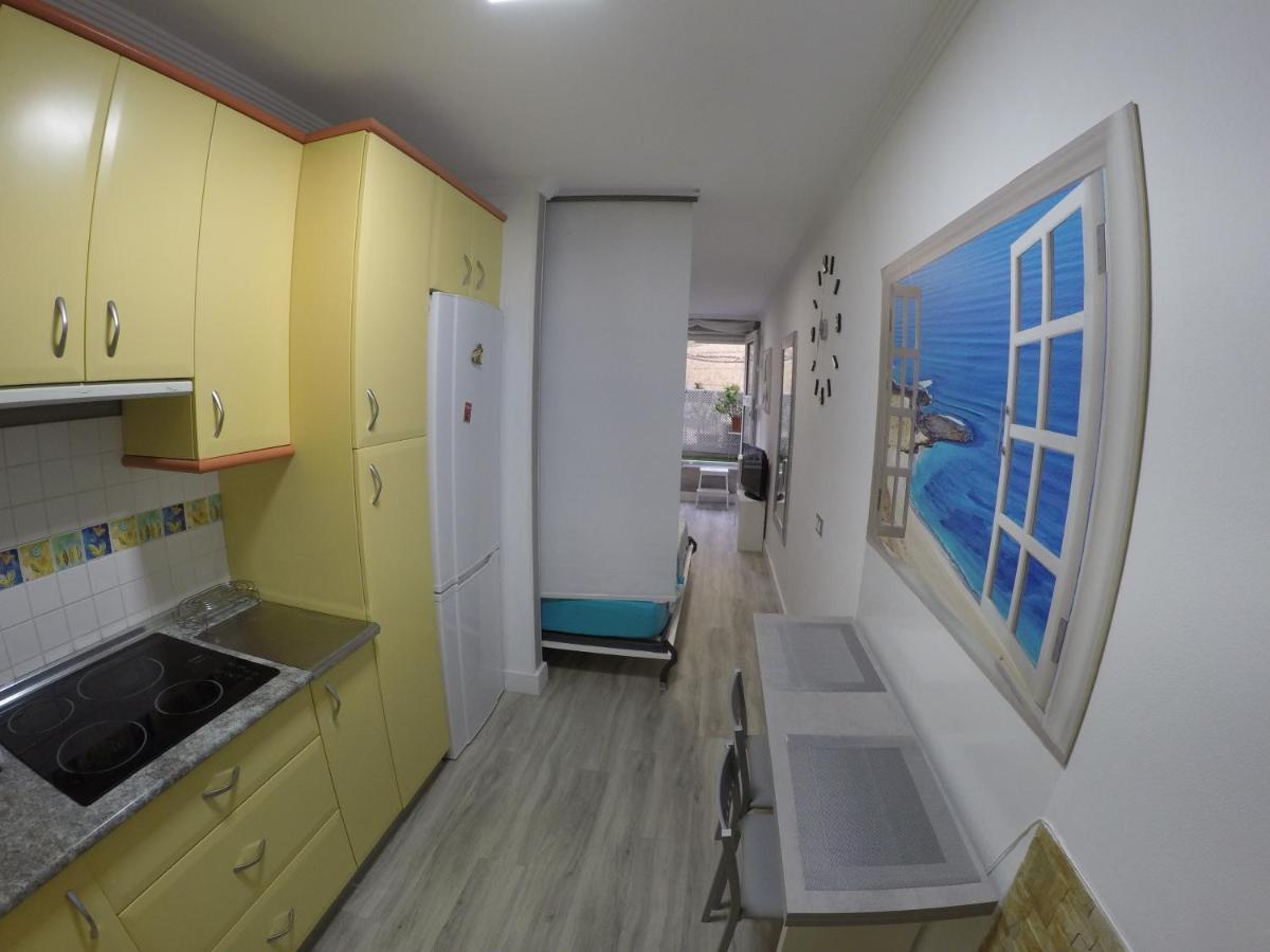 Studio Apartment La Lajilla Located At Beachfront Arguineguin Kültér fotó